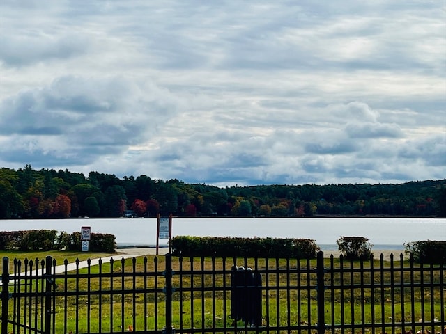 property view of water