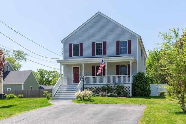 20 Ayer St, Methuen, MA 01844 - view of front facade with a porch, stairs, and central AC unit