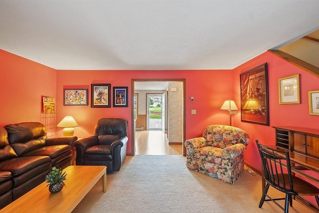 165 Bayberry Hill Ln Unit 165, Leominster, MA 01453 - living area featuring carpet floors