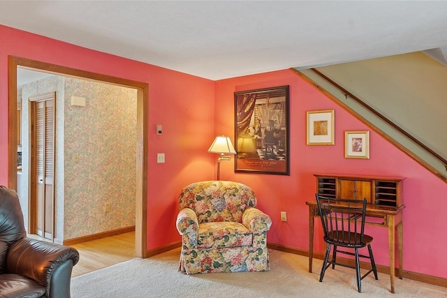 165 Bayberry Hill Ln Unit 165, Leominster, MA 01453 - sitting room with carpet floors