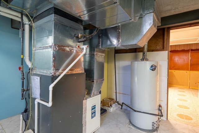 40 Fenimore Blvd, Springfield, MA 01108 - utility room featuring water heater