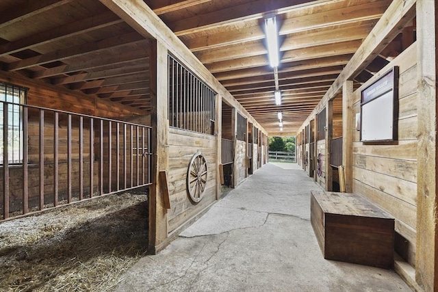 view of stable