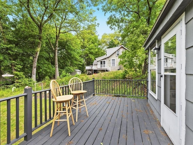 14 Riverside Dr, North Reading, MA 01864 - view of wooden terrace
