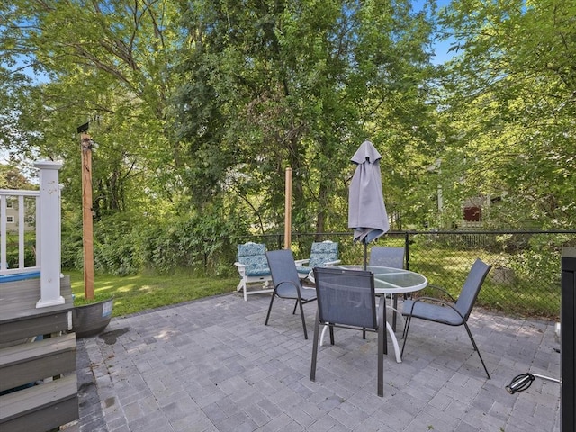 20 Dunshire Dr, Chelmsford, MA 01863 - view of patio featuring outdoor dining space