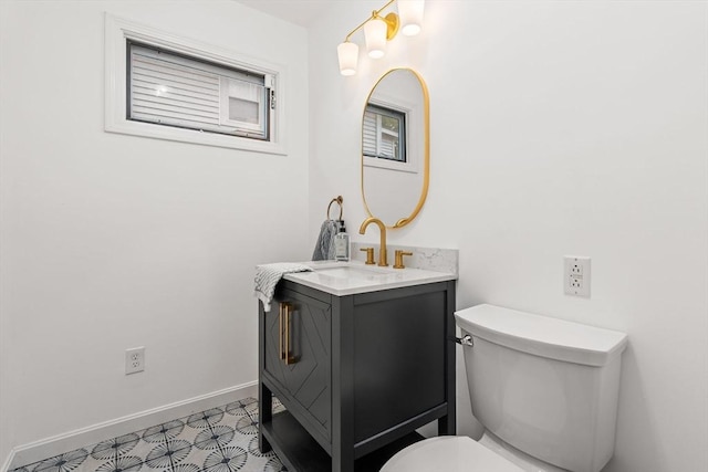 55 Rosemont Rd, Weymouth, MA 02191 - half bathroom featuring toilet and vanity