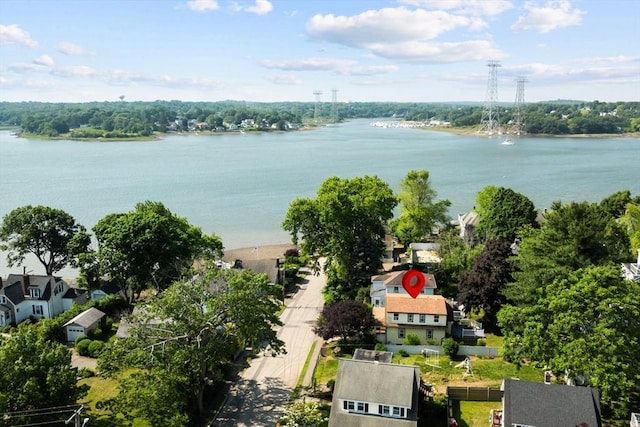 55 Rosemont Rd, Weymouth, MA 02191 - aerial view of a large body of water
