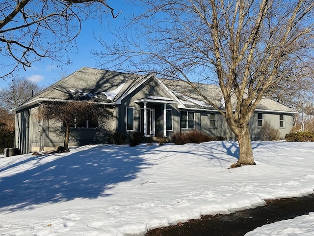 view of ranch-style house