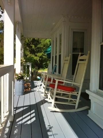 1123 E St, Ludlow, MA 01056 - view of wooden porch