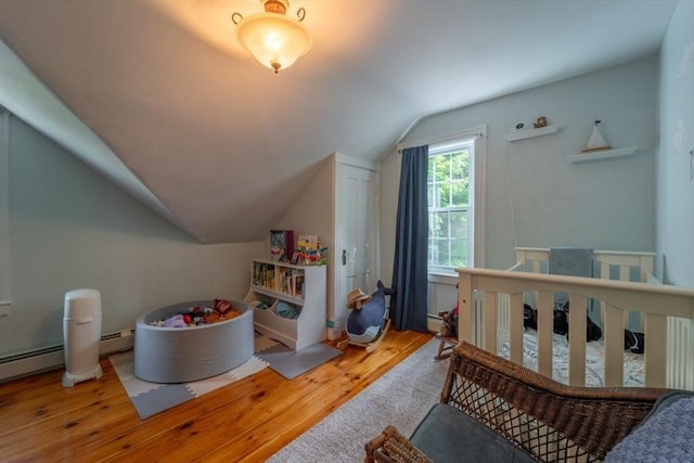 1349 Main St, Holden, MA 01520 - bedroom featuring lofted ceiling and wood finished floors