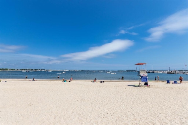 water view featuring a view of the beach