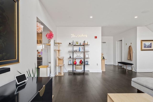 14 W Broadway Unit 903, Boston, MA 02127 - interior space with wood finished floors, recessed lighting, and baseboards