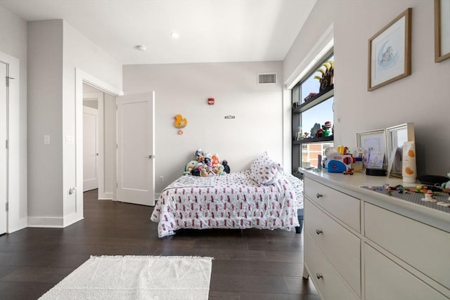 14 W Broadway Unit 903, Boston, MA 02127 - bedroom with dark wood-style flooring and baseboards