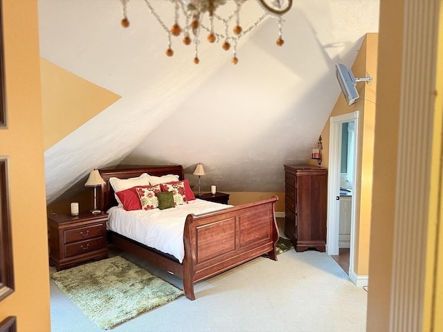 3 Wolf Rd, Bourne, MA 02532 - bedroom featuring carpet floors and vaulted ceiling