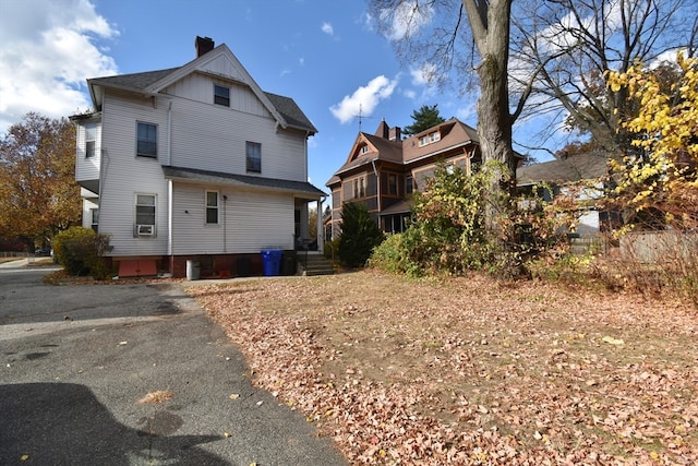 view of rear view of house