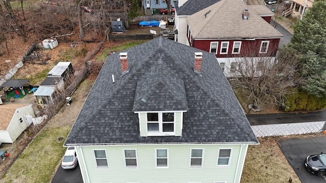 drone / aerial view