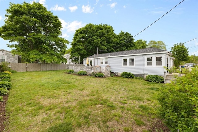 34 13th St, Wareham, MA 02532 - view of yard with a deck