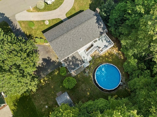 47 Pheasant Hill Rd, Weymouth, MA 02190 - view of subject property with a pool