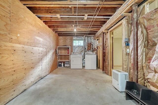 47 Key St Unit 47, Millis, MA 02054 - basement featuring independent washer and dryer