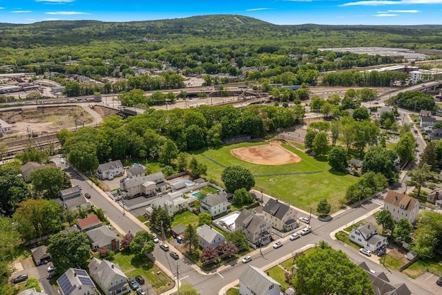 120 Readville St, Boston, MA 02136 - aerial overview of property's location with a forest