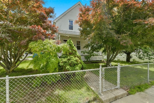 120 Readville St, Boston, MA 02136 - view of property exterior featuring a gate