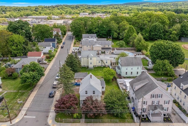 120 Readville St, Boston, MA 02136 - aerial perspective of suburban area featuring a forest