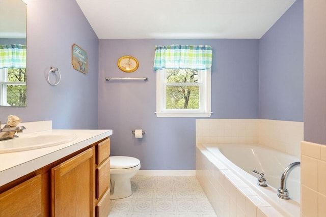 94 Pine View Dr, Brewster, MA 02631 - bathroom featuring vanity and a bath