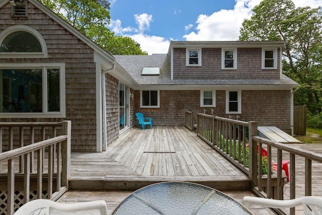 94 Pine View Dr, Brewster, MA 02631 - view of wooden terrace
