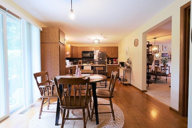 19 Hadley St Unit 14, South Hadley, MA 01075 - dining room with light wood-style floors