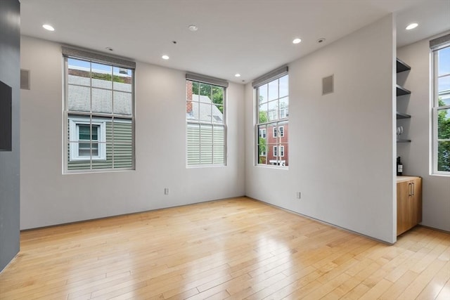 618 E 2nd St Unit 2, Boston, MA 02127 - empty room featuring light wood finished floors and recessed lighting