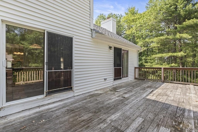232 Wallum Lake Rd, Douglas, MA 01516 - view of wooden terrace