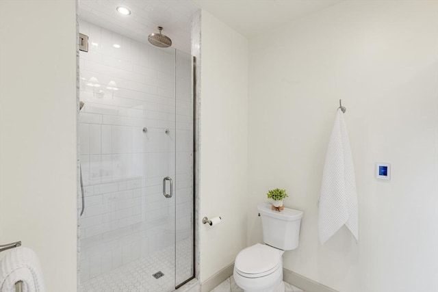 2-6 Market St Unit 2, Newburyport, MA 01950 - full bath featuring a stall shower and recessed lighting