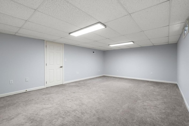 70 Granby Hts Unit 70, Granby, MA 01033 - unfurnished room with a paneled ceiling and carpet