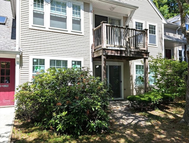 3202 Halcyon Dr Unit 3202, Worcester, MA 01606 - back of property featuring a balcony