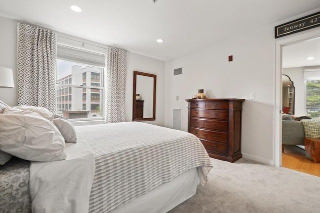 16 Miner St Unit 307, Boston, MA 02215 - carpeted bedroom featuring recessed lighting and baseboards