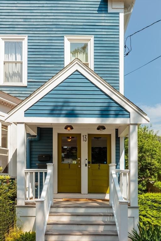 13 Sargent Ave Unit 1, Somerville, MA 02145 - entrance to property featuring covered porch