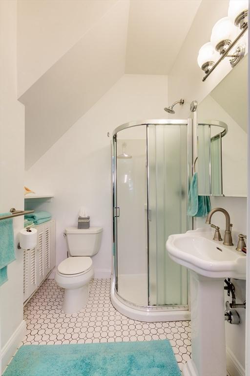 13 Sargent Ave Unit 1, Somerville, MA 02145 - bathroom with a shower stall and toilet