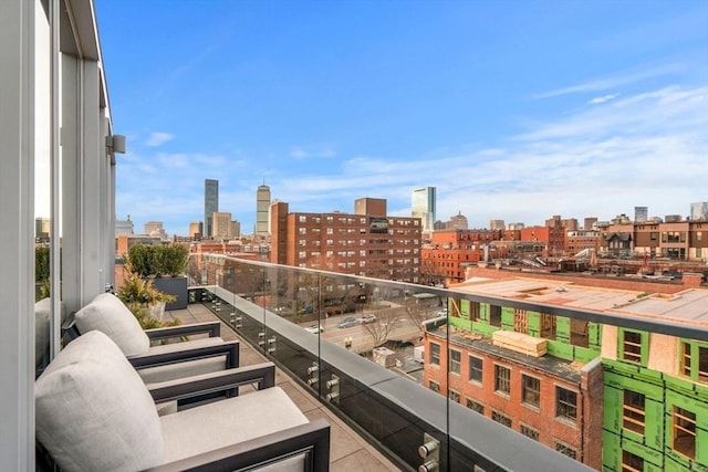 7 E Springfield Unit Ph6, Boston, MA 02118 - balcony featuring a view of skyline