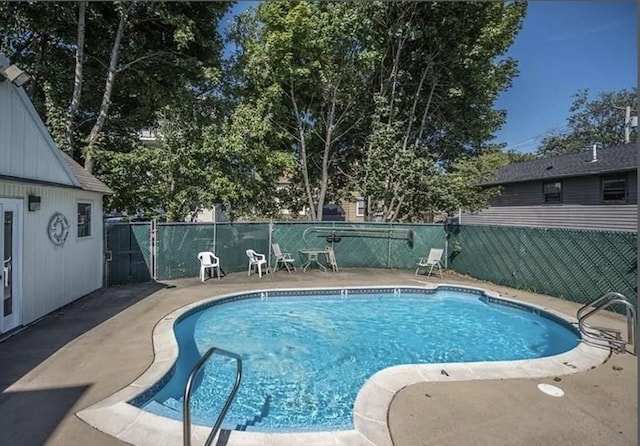 view of swimming pool