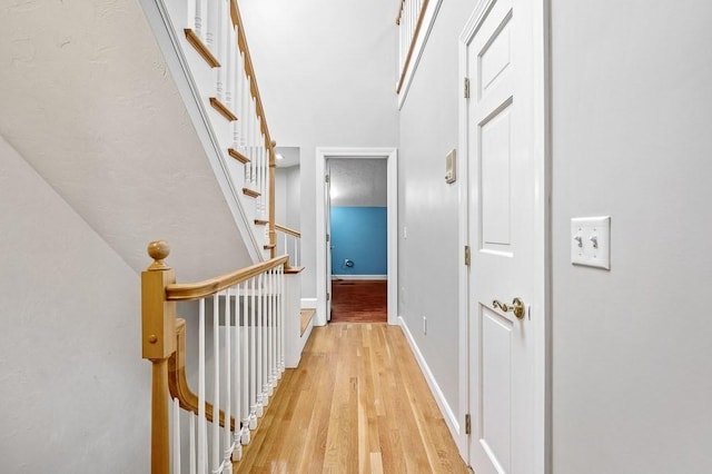 30 Eastern Point Dr Unit 30, Shrewsbury, MA 01545 - hall featuring light wood finished floors and baseboards