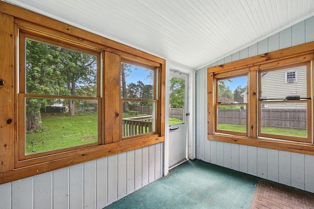 14 Carlton St, South Hadley, MA 01075 - unfurnished sunroom with plenty of natural light and lofted ceiling