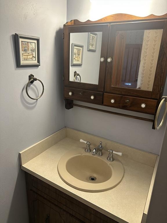 54 Brunswick Park, Melrose, MA 02176 - bathroom with vanity