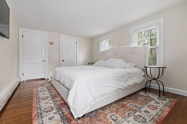 71 Sheffield Rd, Melrose, MA 02176 - bedroom featuring dark wood-type flooring and baseboards