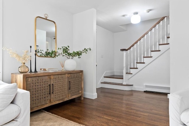71 Sheffield Rd, Melrose, MA 02176 - stairs featuring wood finished floors and baseboards