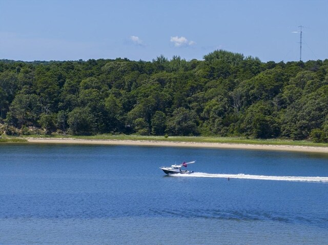 63 Old Field Rd, Orleans, MA 02563 - water view featuring a heavily wooded area