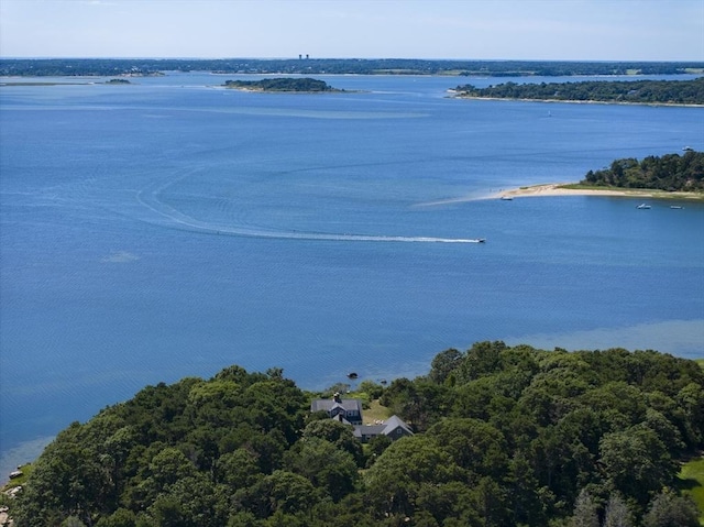 63 Old Field Rd, Orleans, MA 02563 - aerial view of a large body of water