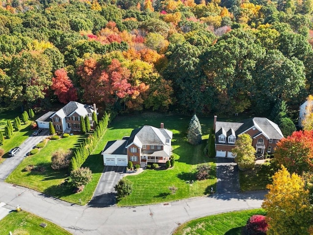 6 Hutchins Way, Westford, MA 01886 - view of subject property with a forest