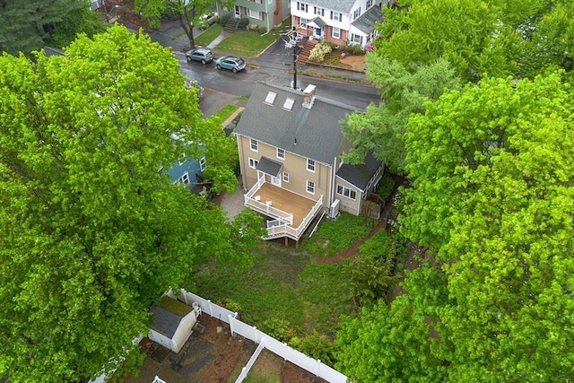 bird's eye view