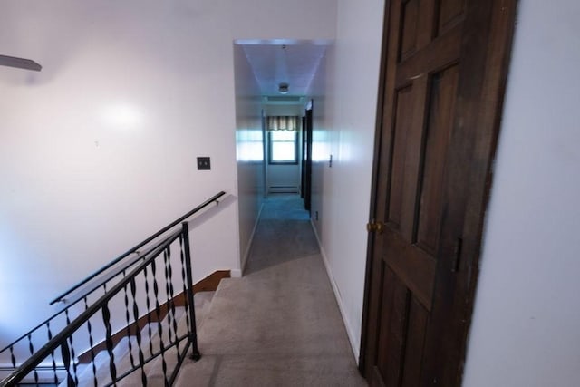8 Adams Rd, Hubbardston, MA 01452 - hall featuring an upstairs landing and carpet