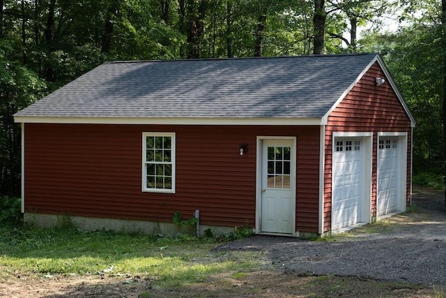 8 Adams Rd, Hubbardston, MA 01452 - view of detached garage