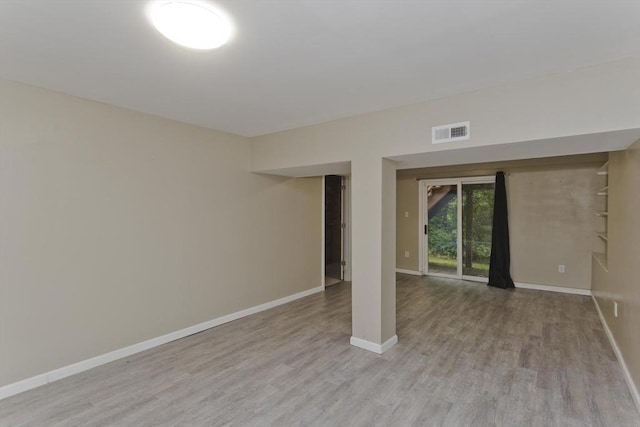 52 Marmon Ct, Springfield, MA 01129 - basement with wood finished floors and baseboards